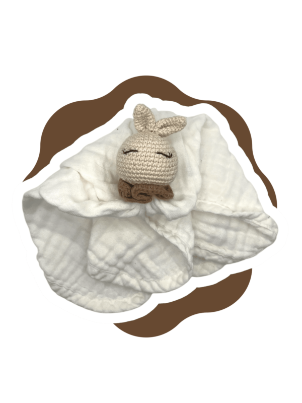 Doudou lapin au crochet