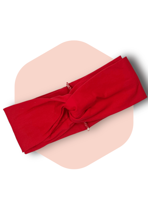 Bandeau adulte rouge