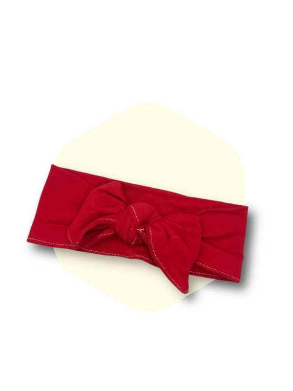 Bandeau bébé/enfant rouge