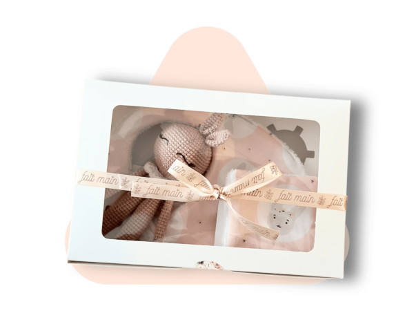 Coffret bébé rose
