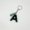Porte clé lettre A vert