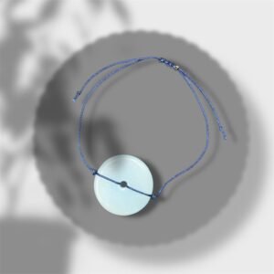 bracelet rond bleu clair