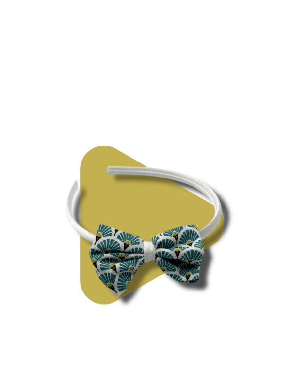 serre tête motif feuilles